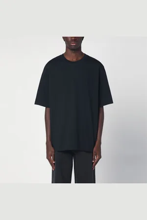 STUDIO NICHOLSON T-shirt Lay nera in cotone