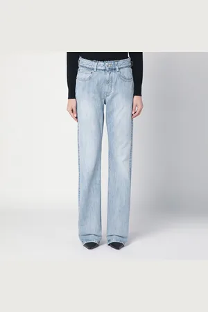Balenciaga Jeans a vita bassa azzurro
