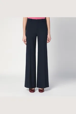 Chloé Pantalone blu in lana