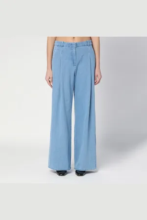 THE GARMENT Pantalone Merci ampio blu chiaro