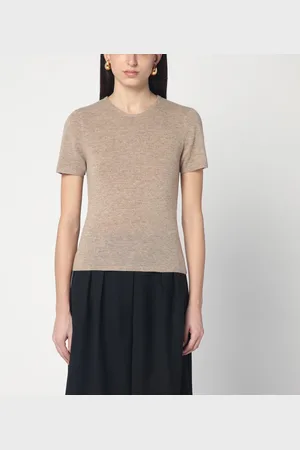 THE GARMENT Maglia Como color cammello in lana