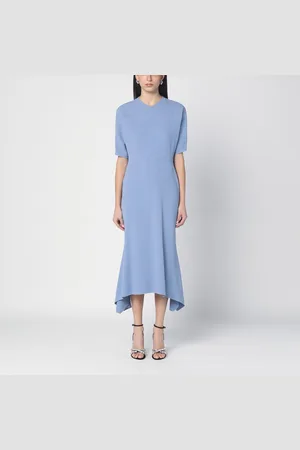 Victoria Beckham Abito midi Bluebell in misto viscosa