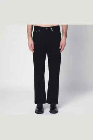 Alexander McQueen Pantalone nero in cotone