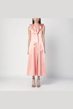 Philosophy Abito midi rosa in duchesse
