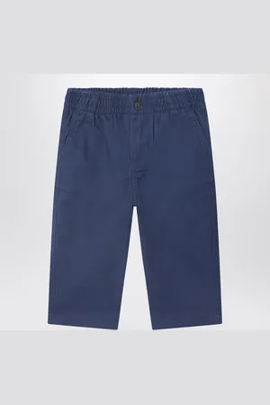 Ralph Lauren Pantalone blu navy in cotone