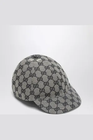 Gucci Cappello da baseball in tessuto GG ed ebano