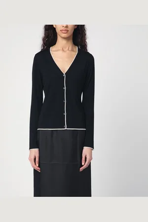 Max Mara Cardigan nero in lana