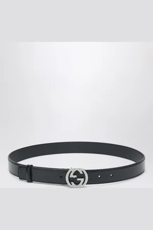 Gucci Cintura con fibbia Incrocio GG incisa