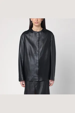 Loulou Studio Giacca Atalia nera in pelle