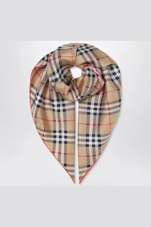 Burberry Foulard in seta Check