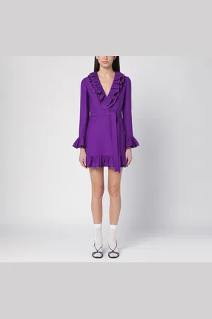 VALENTINO Mini abito in lana e seta