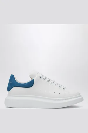 Alexander McQueen Sneaker Oversize bianca/blu