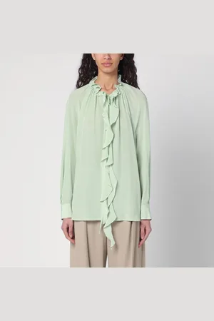 Victoria Beckham Camicia chiara con rouche