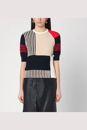 Bottega Veneta Maglia a righe in cotone