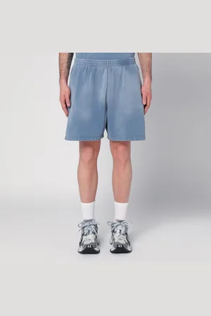 Balenciaga Short in felpa Political Campaign azzurro sbiadito