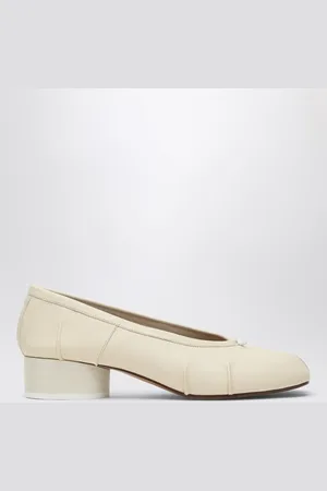 Maison Margiela Tabi pumps bianca in pelle
