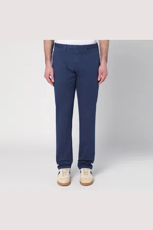 Biagio Santaniello Pantalone blu in cotone