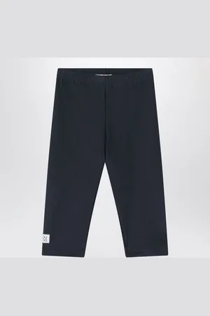 DOUUOD Leggings nero in misto nylon lucido