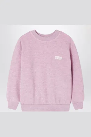 American Vintage Felpa girocollo Doven rosa