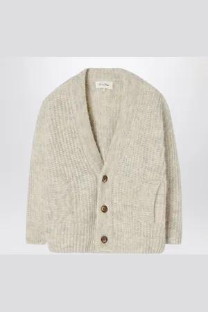 American Vintage Cardigan corto in misto alpaca