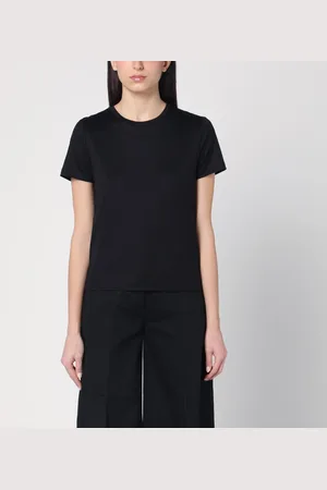 Max Mara T-shirt nera in cotone