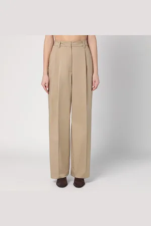 Thelatest Pantalone ampio Axel color sabbia