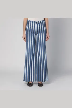 Mother Jeans The Patch Pocket Twister Sneak a righe