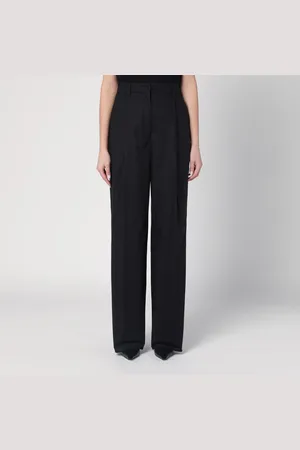 Thelatest Pantalone ampio Axel nero