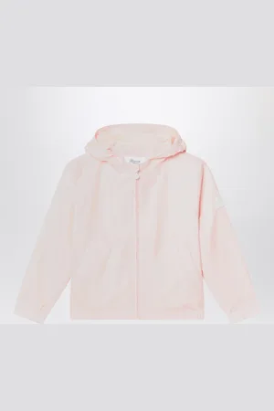 BONPOINT Giacca con zip rosa in nylon