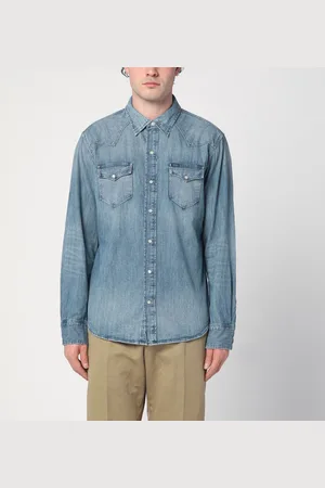 Ralph Lauren Camicia azzurra in denim