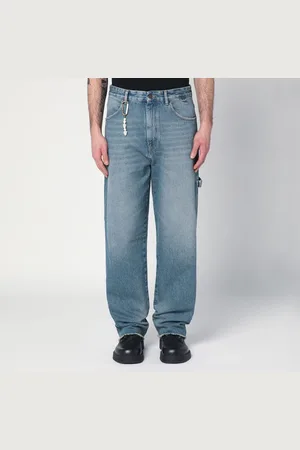 DARKPARK Jeans John blu effetto slavato