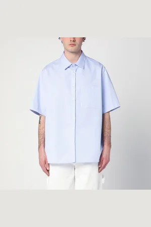 DARKPARK Camicia Vale azzurra con motivo vichy