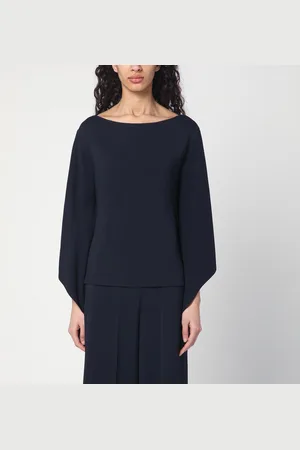 ERIKA CAVALLINI Blusa blu in viscosa