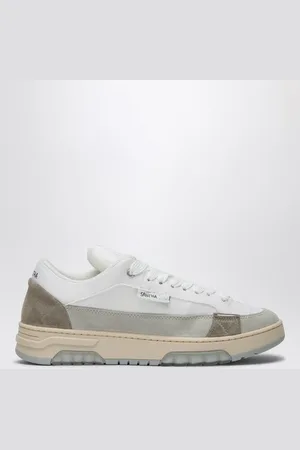 PAURA Sneaker color-block bianca/grigia