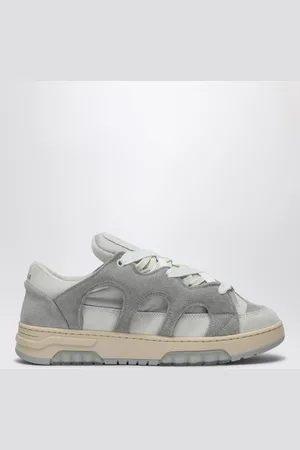 PAURA Sneaker Model 1 grigia/bianca in mesh e suede