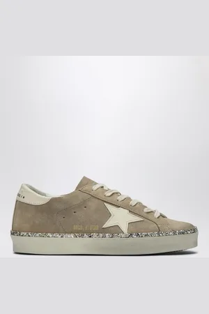 Golden Goose Sneaker Hi Star color deserto/crema in suede