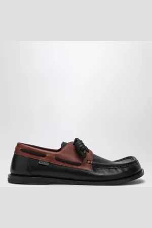 Loewe Scarpa da barca Campo marrone/nera