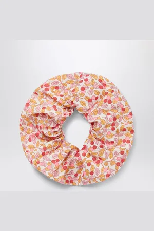 Il gufo Scrunchie albicocca in tessuto Liberty