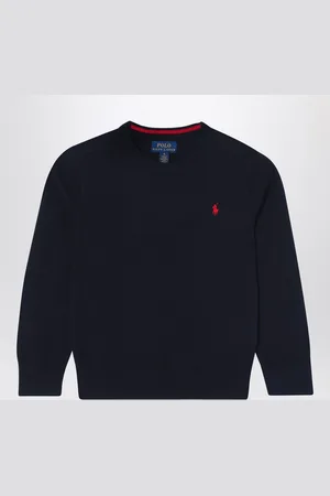 Ralph Lauren Maglione blu navy in cotone
