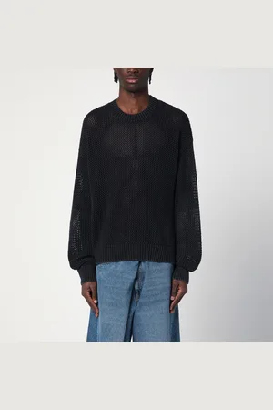 Represent Maglione nero in cotone