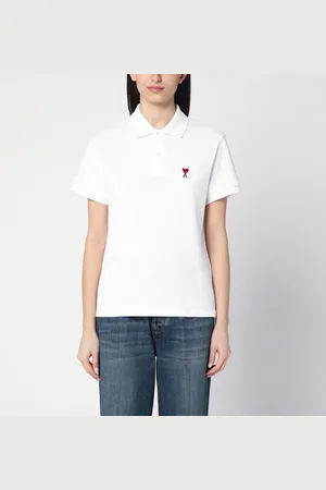 Ami Polo Ami De Coeur bianca