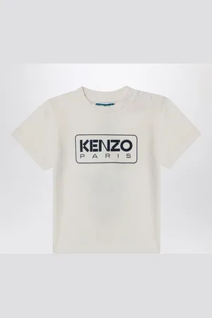 Kenzo T-shirt bianca con logo