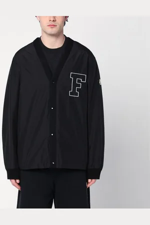 Moncler Giacca Anise nera in cotone e nylon