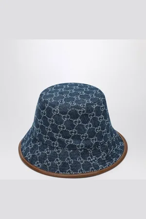 Gucci Cappello bucket in denim GG