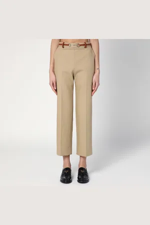 Gucci Pantalone in drill di cotone con morsetto
