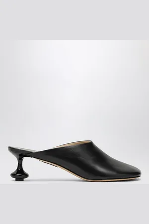 Loewe Sabot Toy nero in pelle di capra