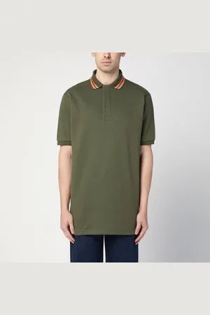 Gucci Polo muschio in misto cotone