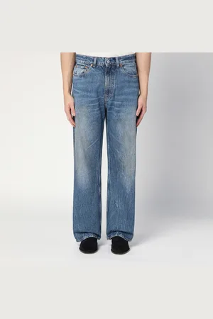 OUR LEGACY Jeans blu effetto slavato