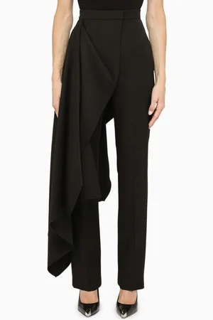 Alexander McQueen Pantalone regolare nero