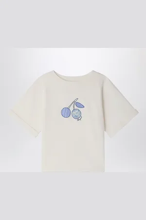 BONPOINT T-shirt Faros bianca in cotone